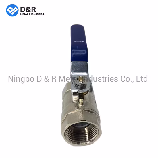 Female Thread Nickel Plated Brass Ball Valve for Water