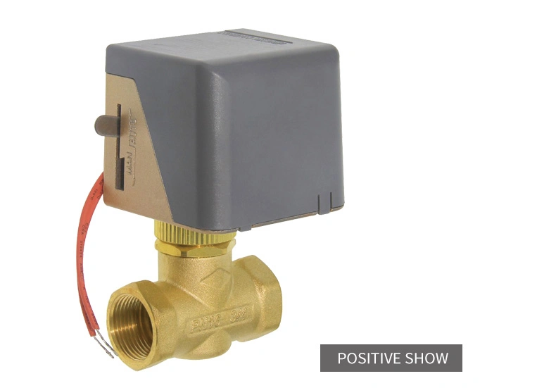 Pressure Control Heating Brass Two Port Zone Motorised Valve