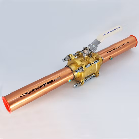 OEM/ODM 2 3 Piece Cpx General Assembly Medical Oxygen Isolation Brass Ball Valve with Medical Gas Pipeline Equipment Factory Price Medical Lockable Line Valve